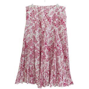 NorthStyle Paisley Floral Crinkle Skirt New With Tags Women's Size Large